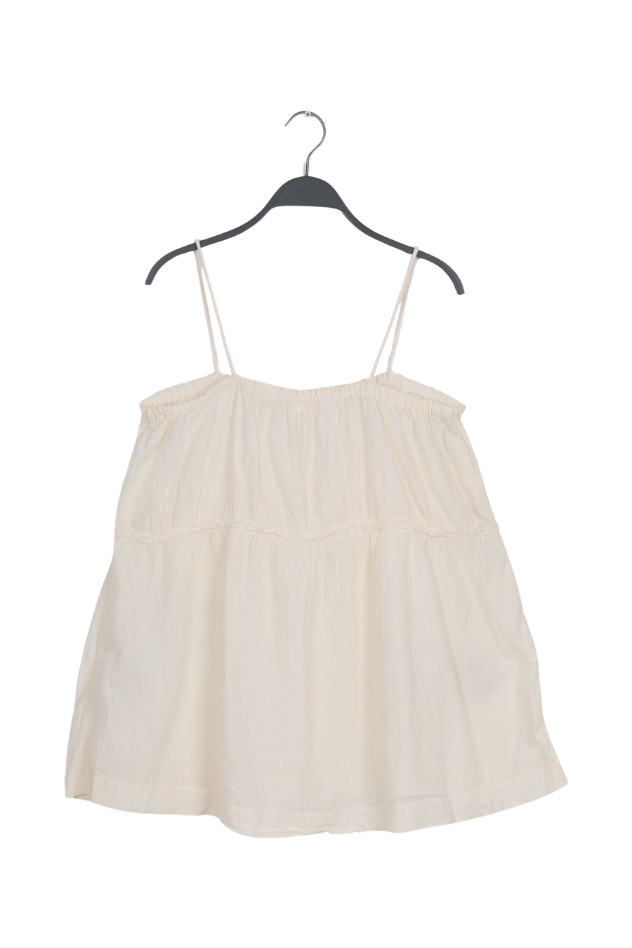 PreLoved Octavia - Cotton tiered top - L 2 - Rabens Saloner - DK