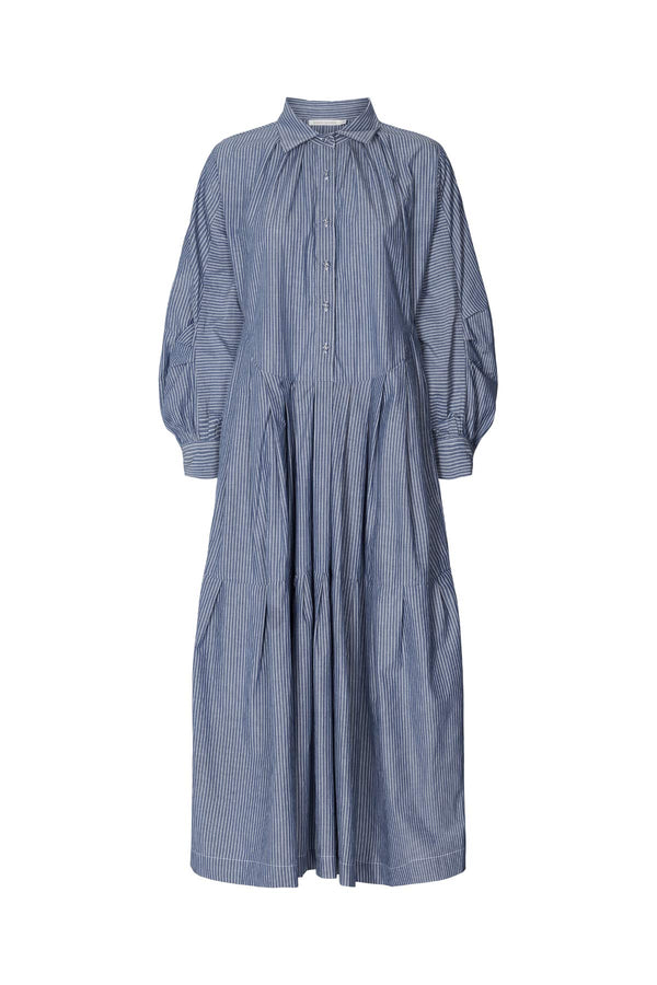 PreLoved Jolanda - Stripe shirt dress - S 2 - Rabens Saloner - DK