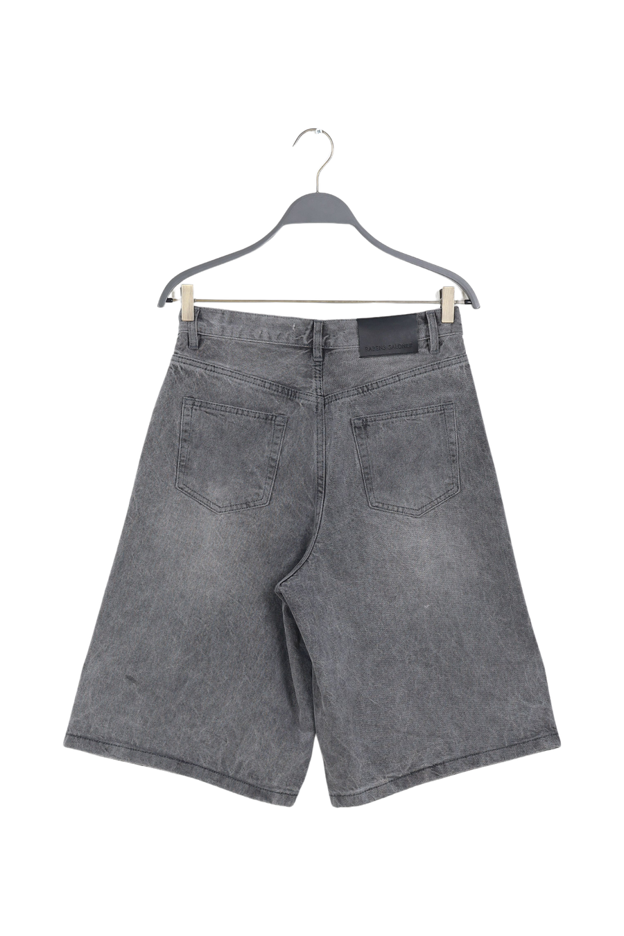PreLoved Adelin - Grey denim shorts I Washed grey - 27