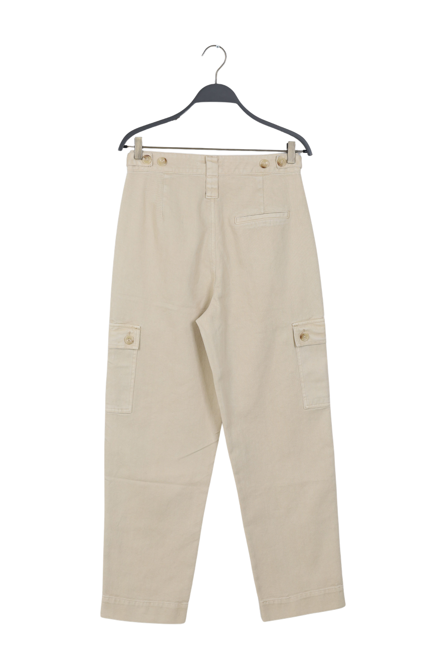 PreLoved Harper - Canvas drill military pant I Bone - XS