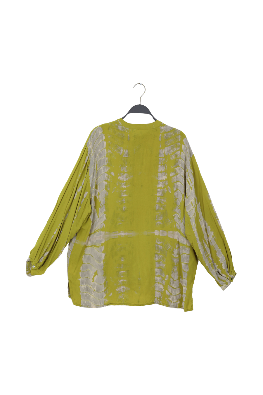 PreLoved Kamille - Bamboo shirt I Chartruese combo - XL