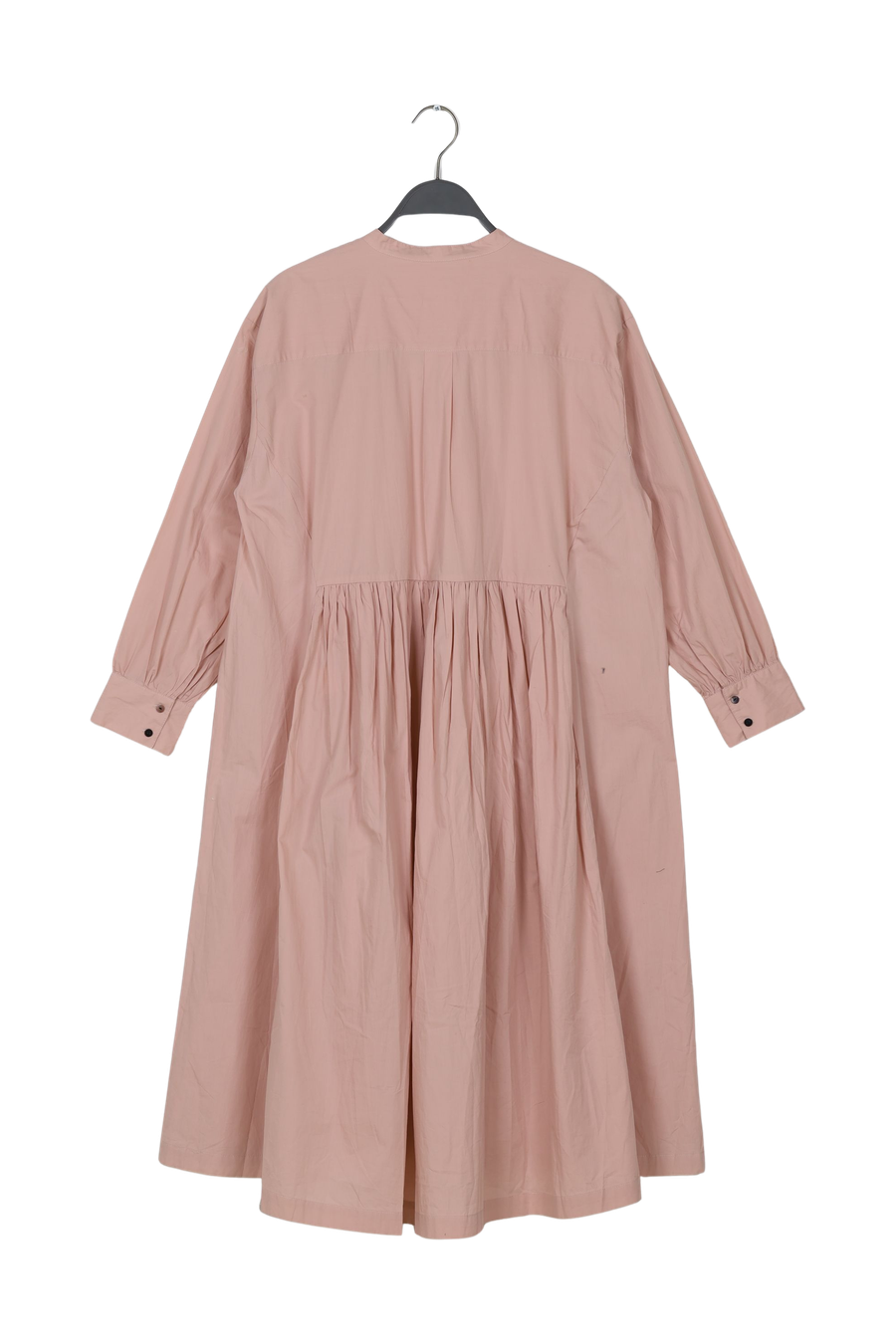 PreLoved Pleat poplin dress - M 2 - Rabens Saloner - DK