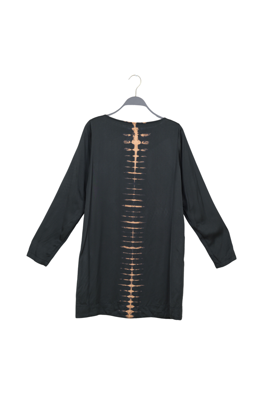 PreLoved Lupitas - Spine long sleeve Aline dress I Black combo - M