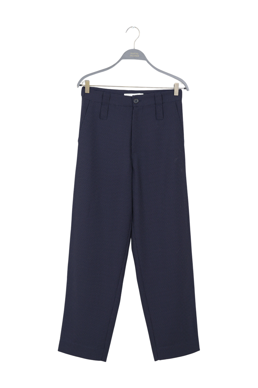 PreLoved Carly - Impeccable pant I Navy pinnstripe - S