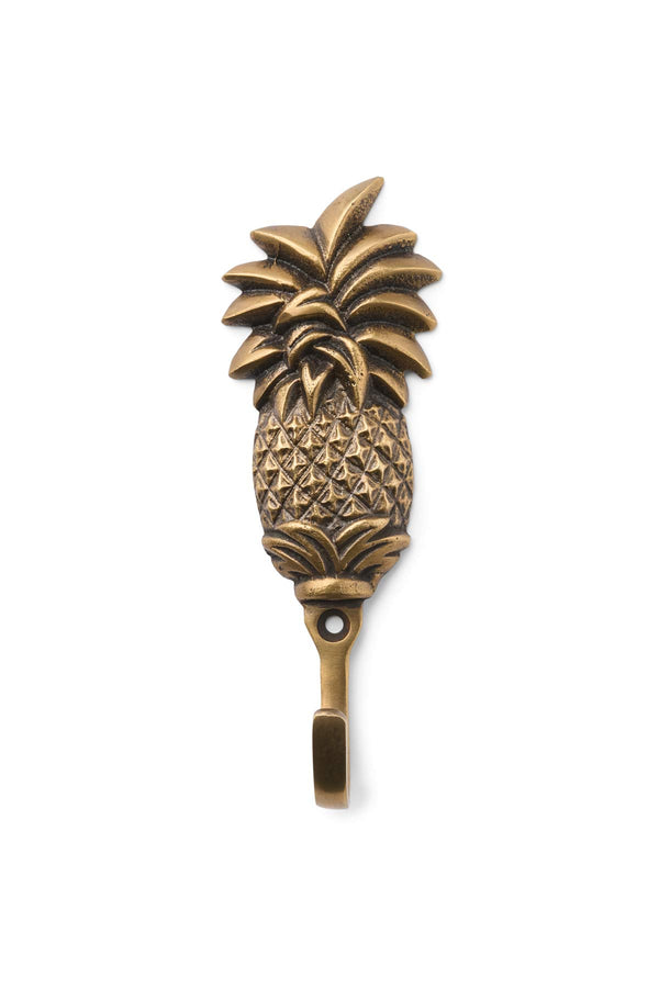 Small Pineapple Hook - Rabens Apartment I Matte Brass 1 - Rabens Saloner - DK