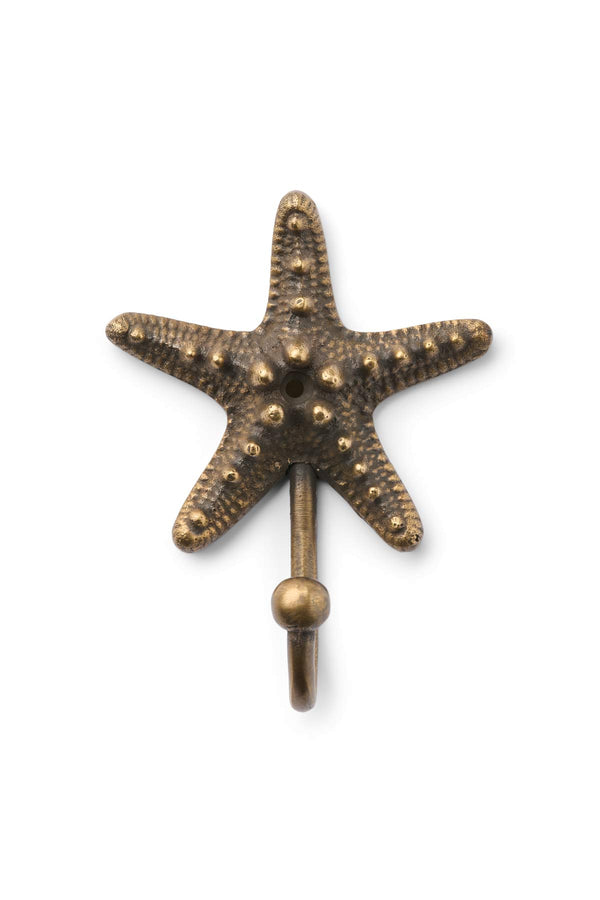 Starfish Hook Small - Rabens Apartment I Matte Brass 1 - Rabens Saloner - DK