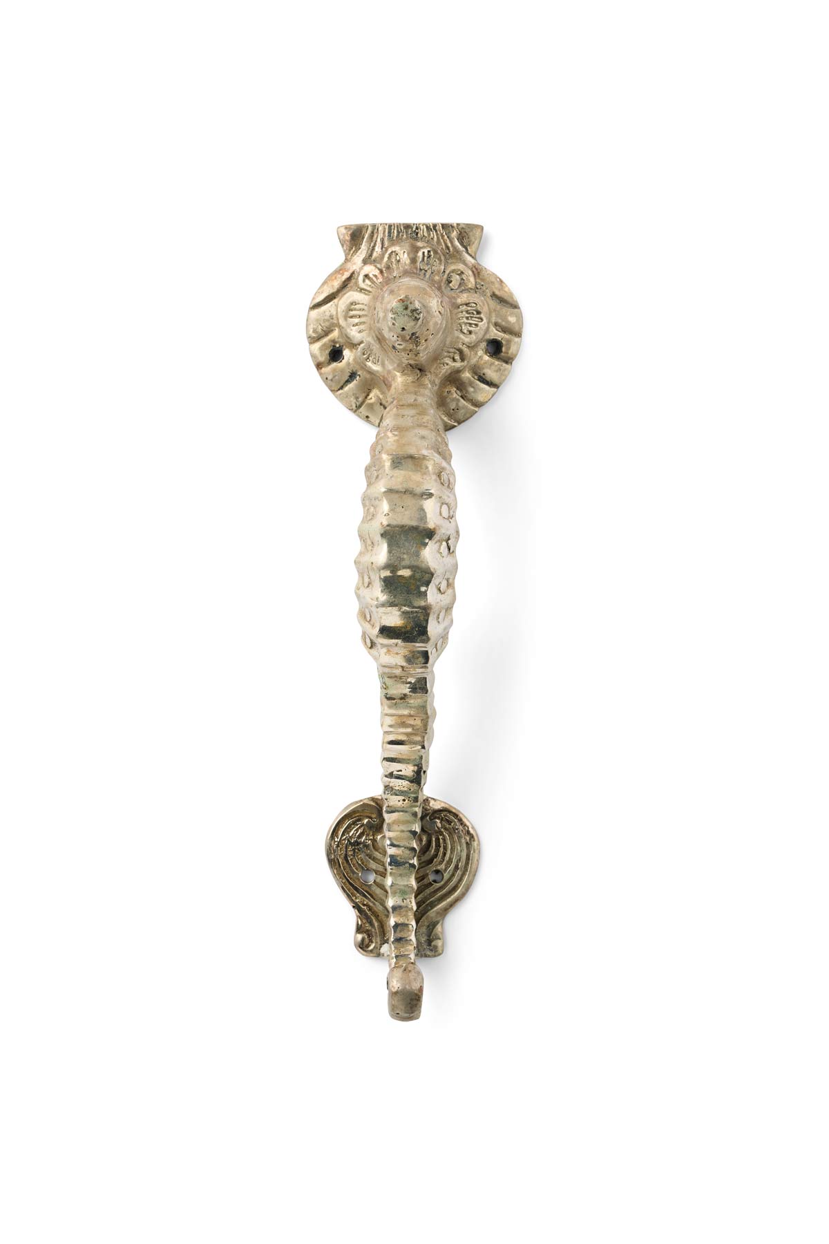 Seahorse Door Handle - Rabens Apartment I Brass Brass Small 4 - Rabens Saloner - DK