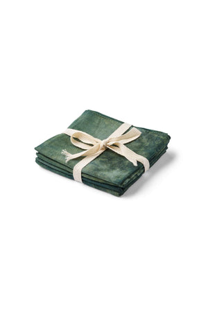 Tie-Dye Napkin - Rabens Apartment I Green Combo Green Combo Set of 4 1 - Rabens Saloner - DK