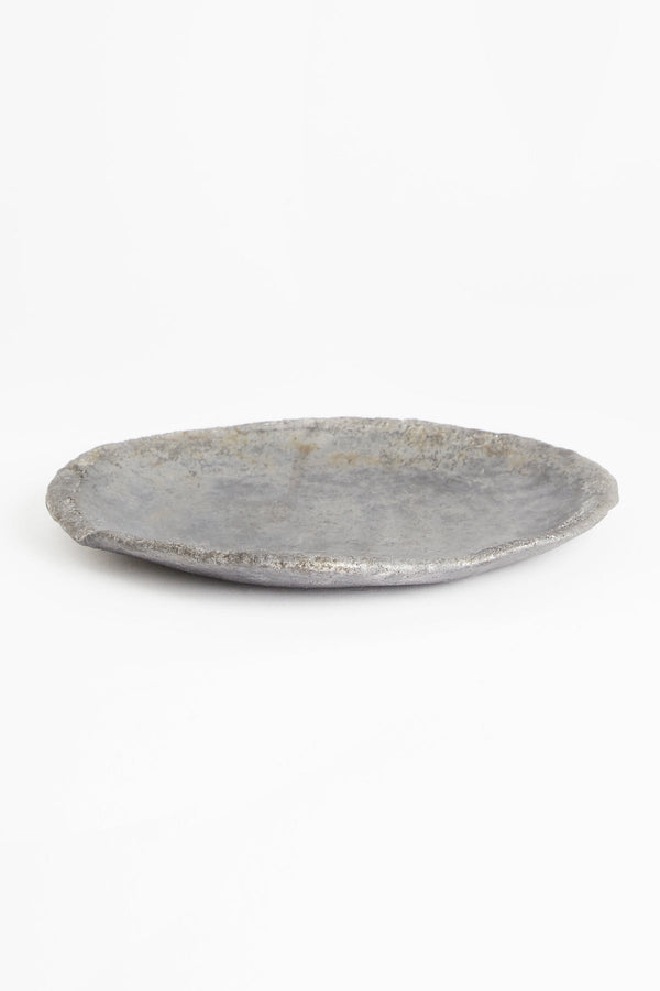 Handmade ceramic dinner plate I Large - Visby Ceramics I Dark Grey Dark Grey Ø: 27-28 CM 1 - Rabens Saloner - DK