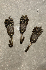 Small Pineapple Hook - Rabens Apartment I Matte Brass 3 - Rabens Saloner - DK