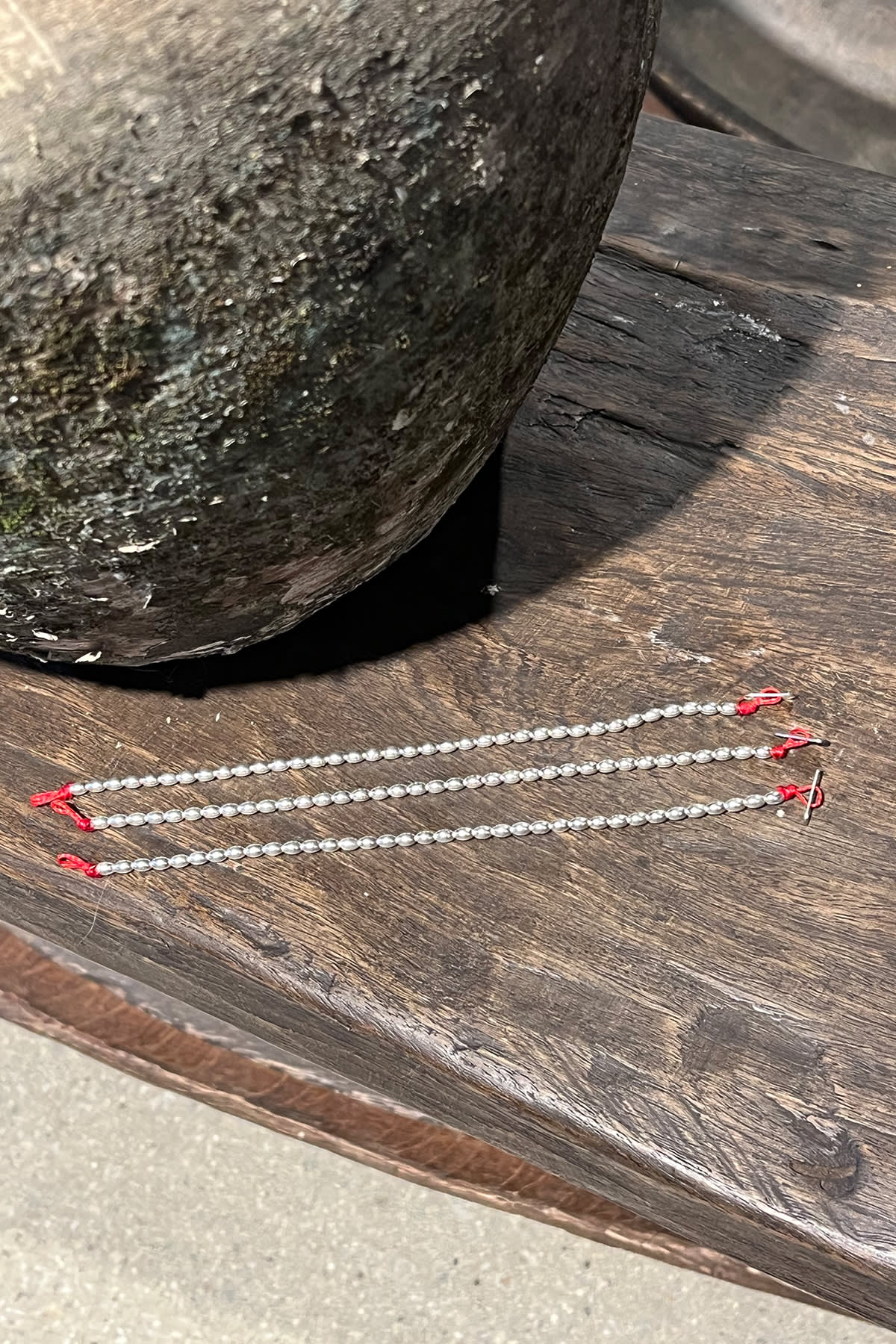 Rice Bead Bracelet - Nafsu I Silver 2 - Rabens Saloner - DK