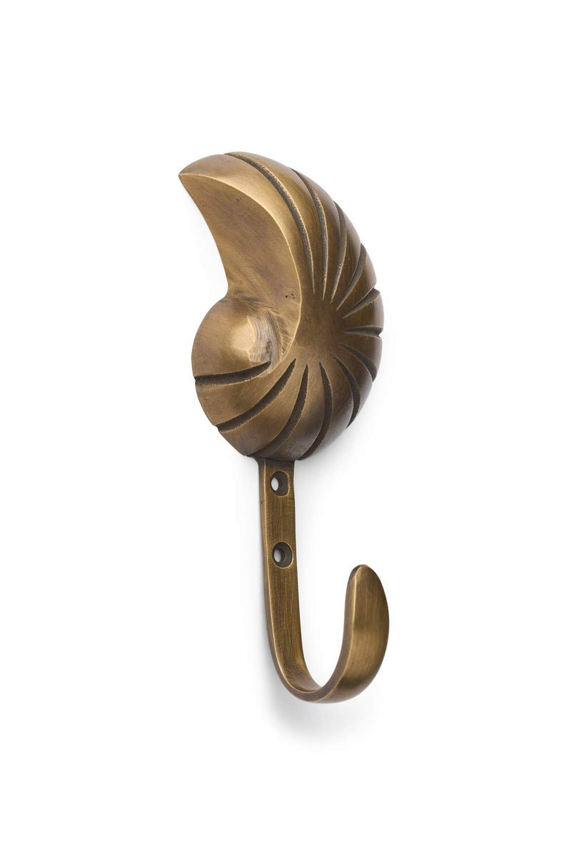 Conch Hook - Rabens Apartment I Matte Brass 1 - Rabens Saloner - DK