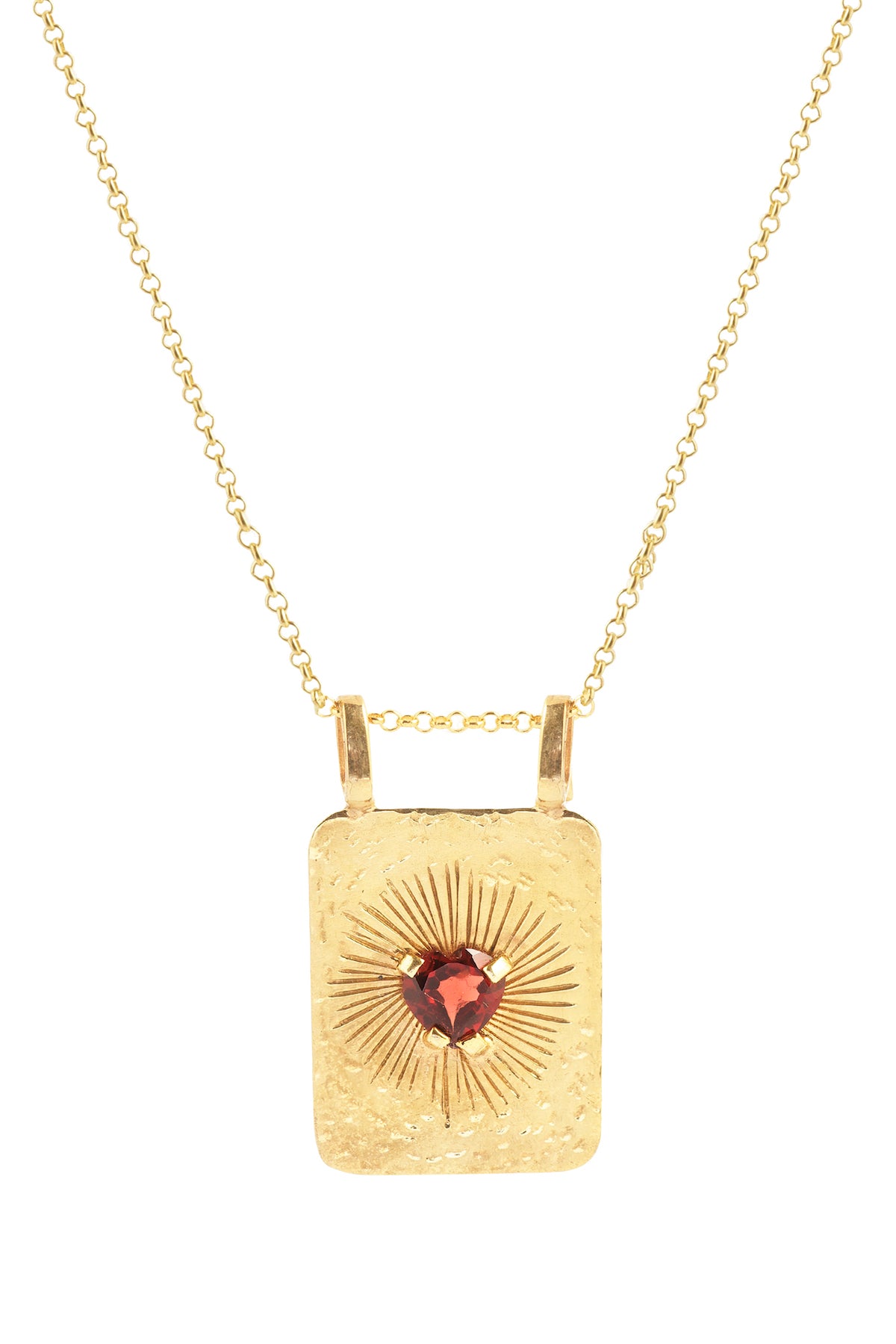 Nafsu - Heart Pendant Necklace    6 - Rabens Saloner - DK