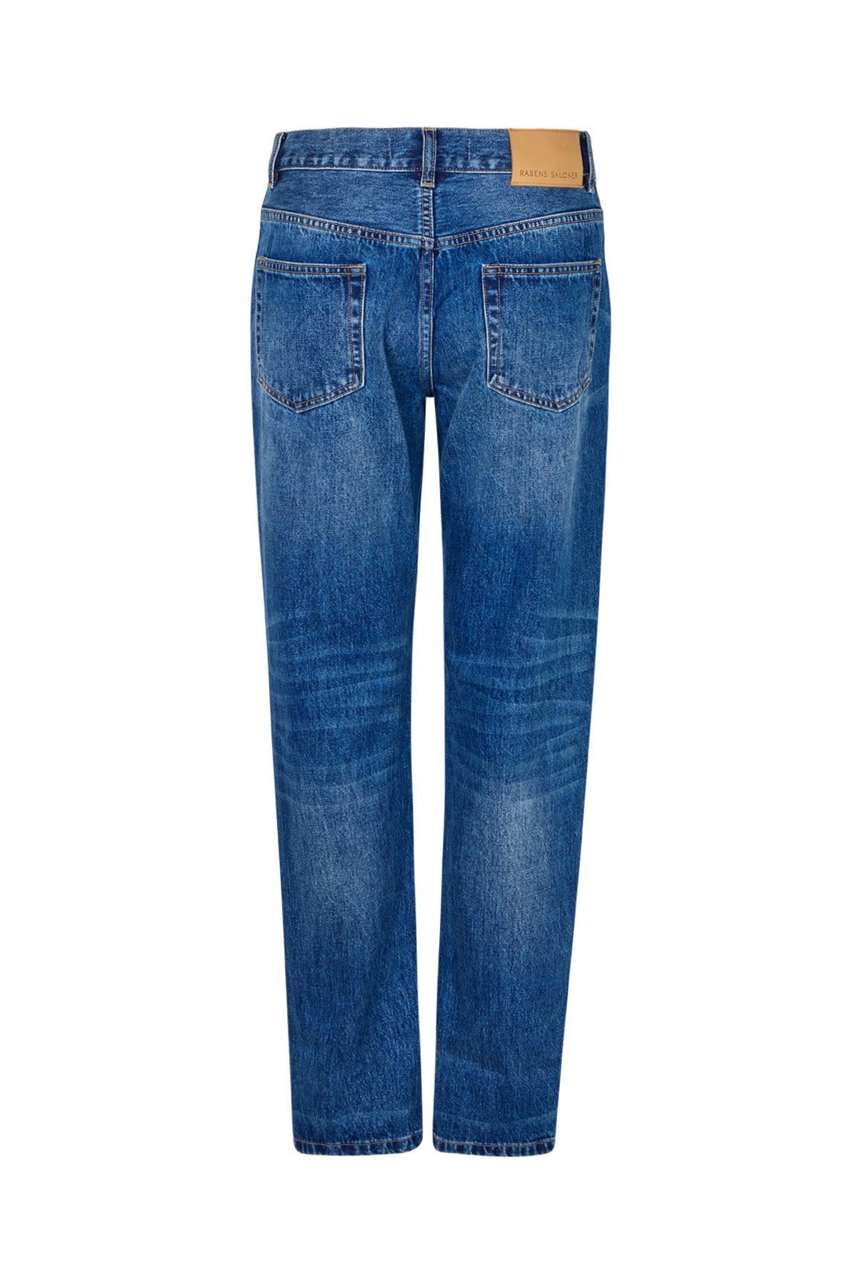 Lorelei - Denim loose fit pants I Dark indigo 5 - Rabens Saloner - DK
