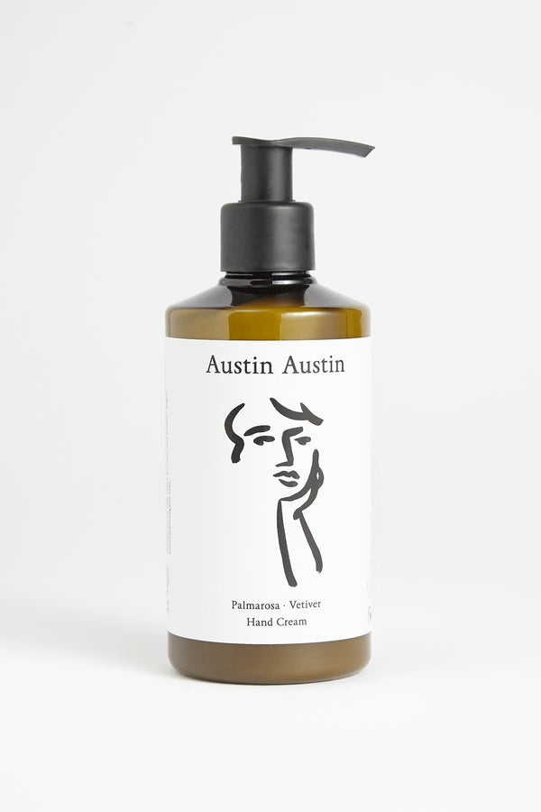 Austin Austin - Hand Cream I Palmarosa - Vetiver Palmarosa - Vetiver 300 ML 1 - Rabens Saloner - DK