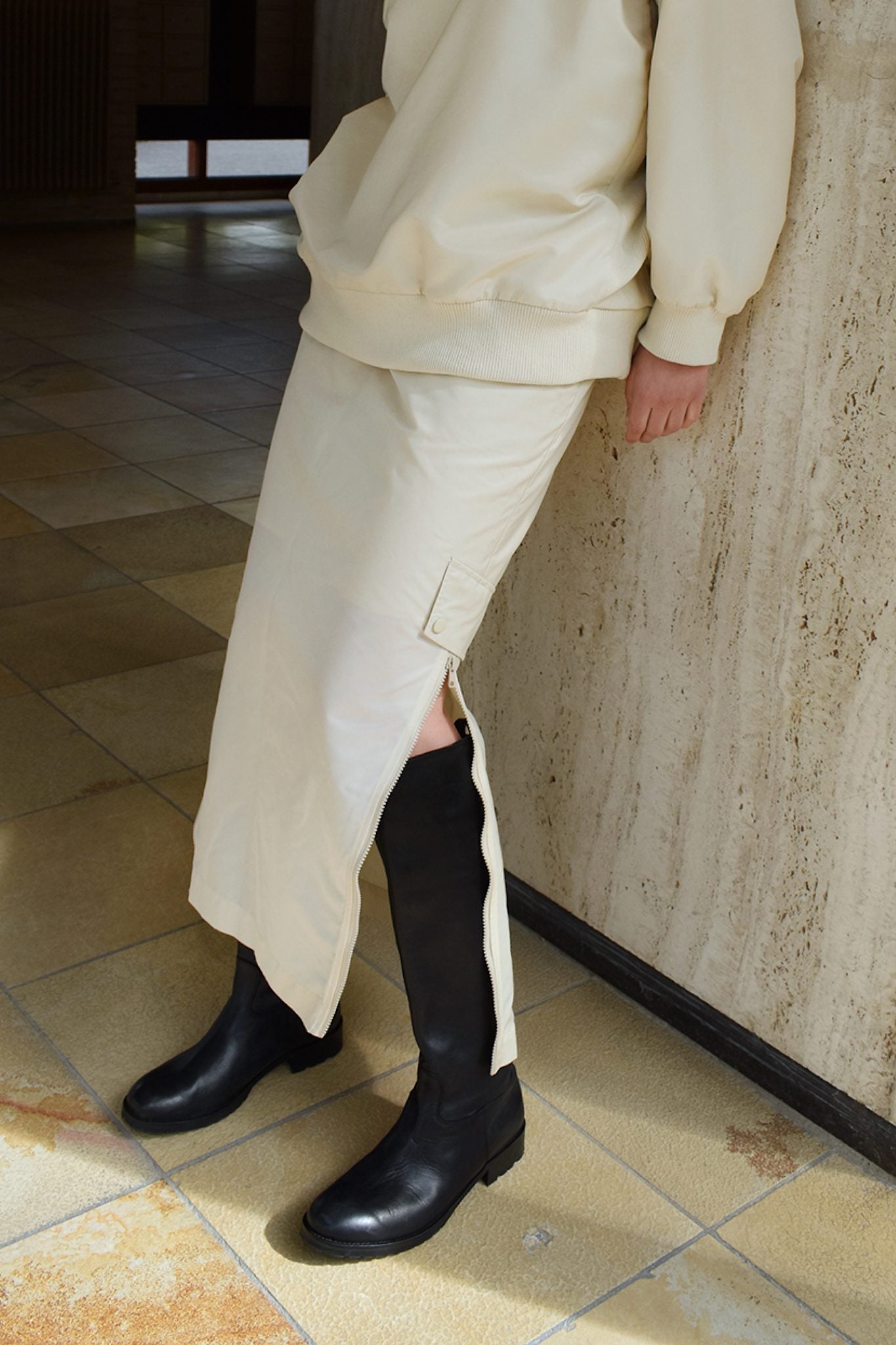 Marit - Leather riding boot I Black 6 - Rabens Saloner - DK