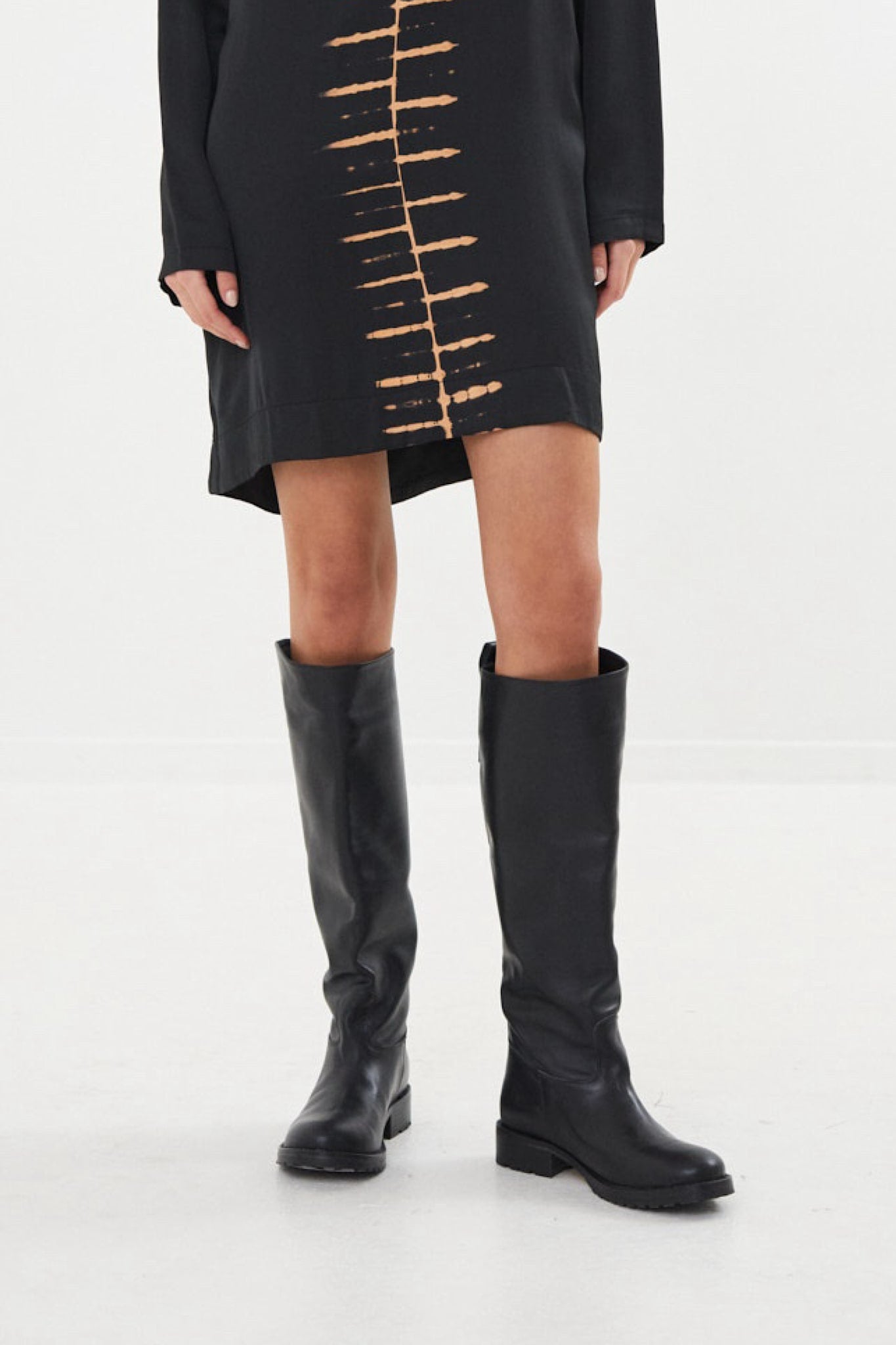 Marit - Leather riding boot I Black 5 - Rabens Saloner - DK