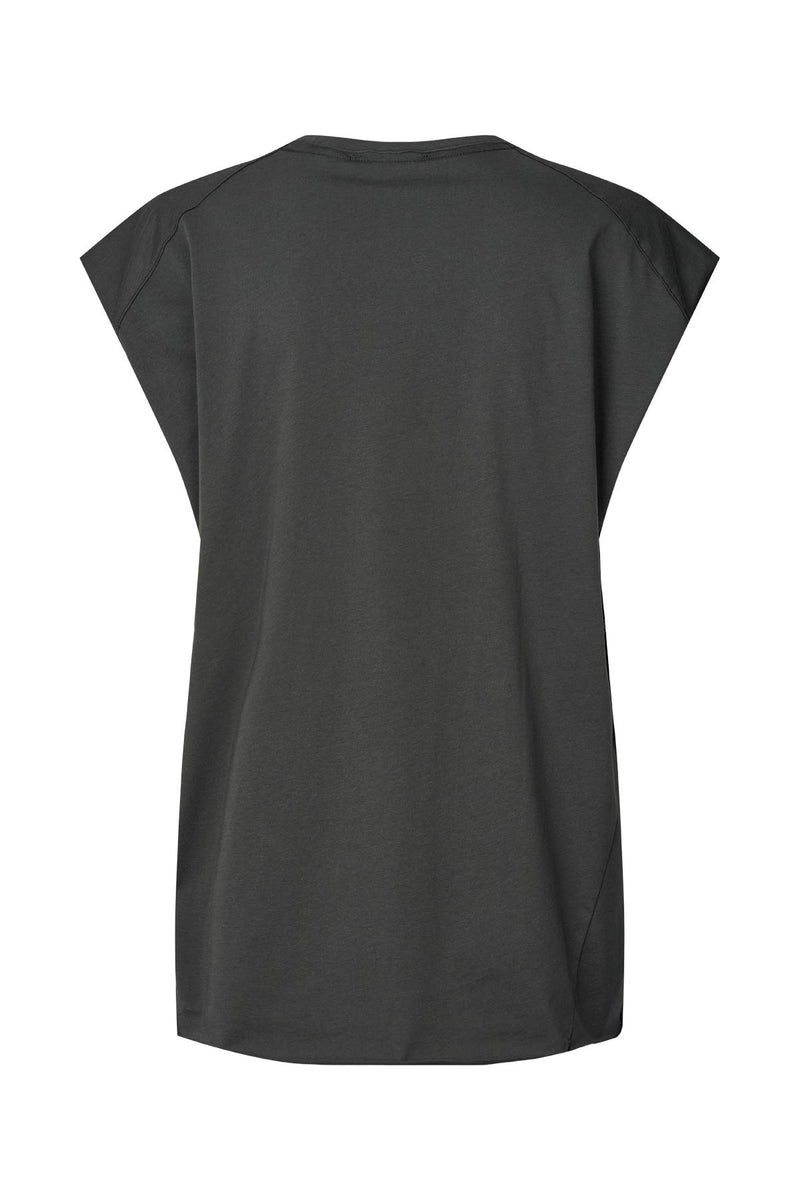 Anira - Paper jersey boxy tee    9 - Rabens Saloner - DK