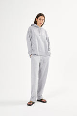 Jorun - Knit lounge pants I Grey melange    1 - Rabens Saloner - DK