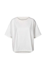 Margot - FOT cropped t-shirt I White 2 - Rabens Saloner - DK