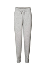 Jorun - Knit lounge pants I Grey melange Grey melange XS 4 - Rabens Saloner - DK