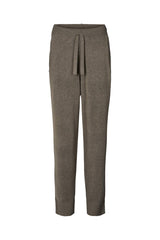 Jorun - Knit lounge pants I Mole melange