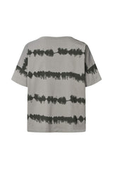 Uria - Vista print t-shirt I Grey combo Grey combo XS/S 2 - Rabens Saloner - DK