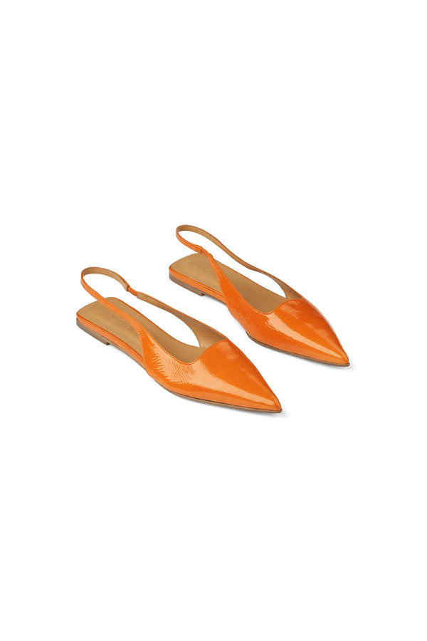 Acacie - Pointy slingback I Apricot Apricot 36 1 - Rabens Saloner - DK