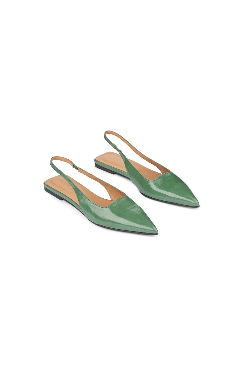 Acacie - Pointy slingback I Jade    1 - Rabens Saloner - DK