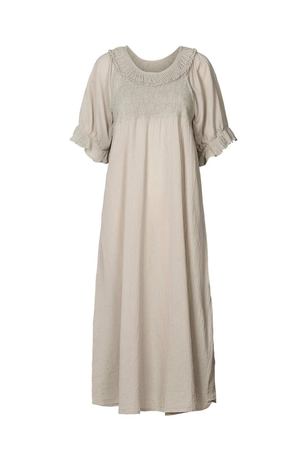 Cotton long angel dress - Dorothea I Sandy Sandy XS 1 - Rabens Saloner - DK