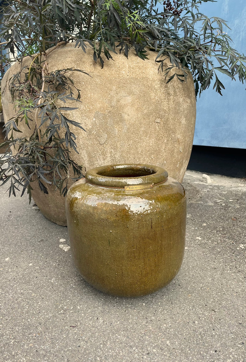 Everly pot - Pot 35 cm I Silky olive    1 - Rabens Saloner - DK