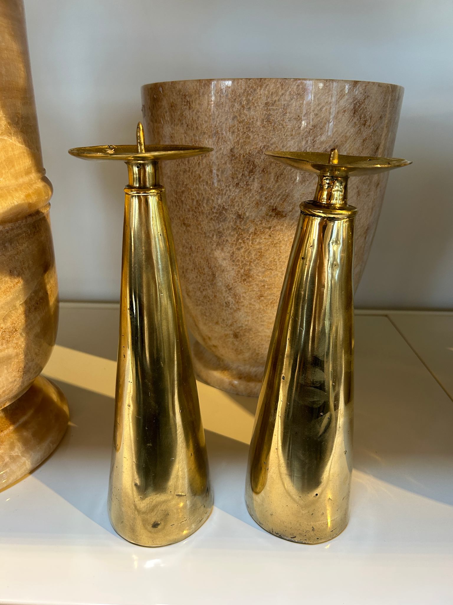 Bronce Candlestick - Rabens Apartment I Golden Brass 2 - Rabens Saloner - DK