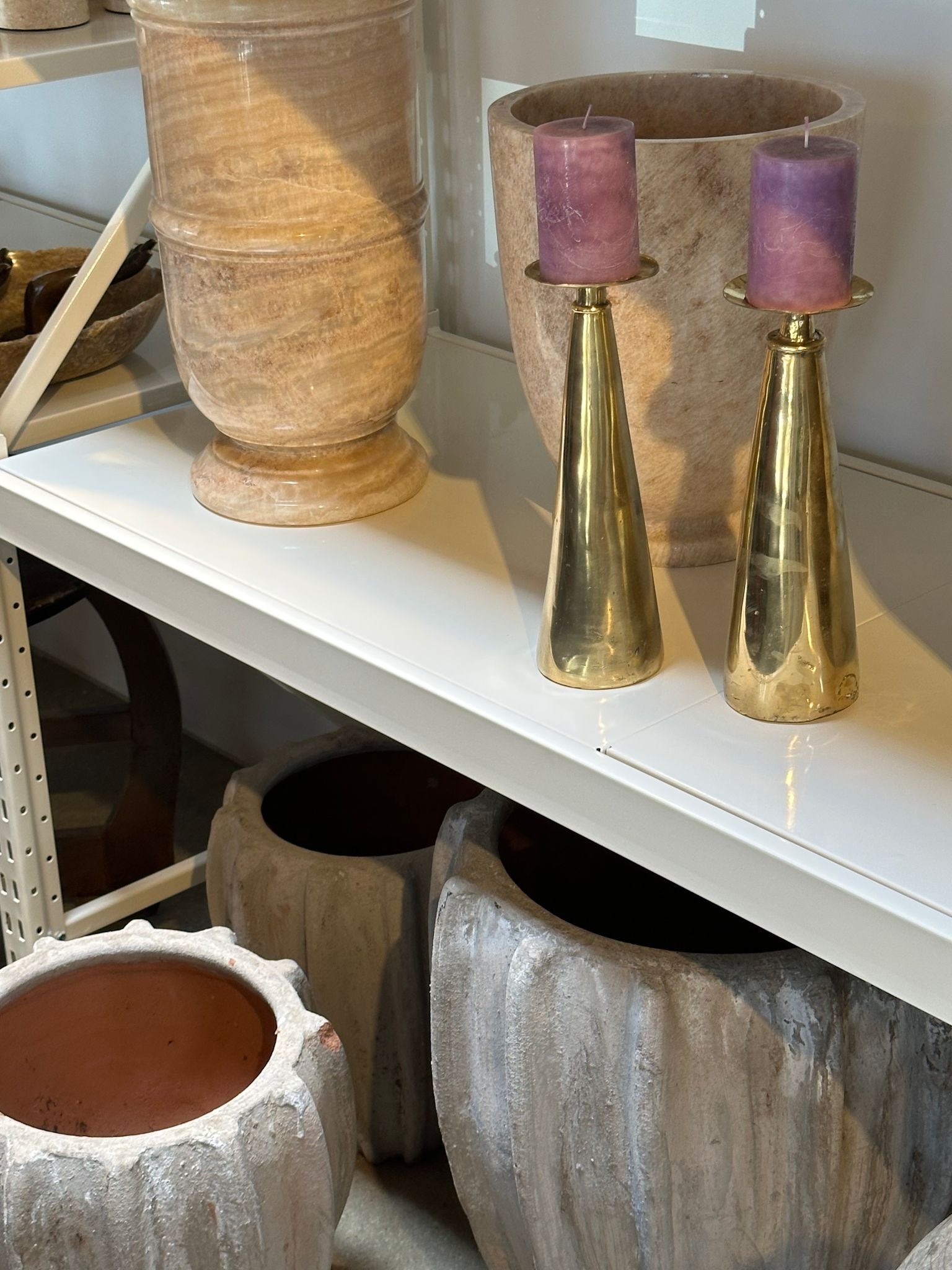 Bronce Candlestick - Rabens Apartment I Golden Brass 2 - Rabens Saloner - DK