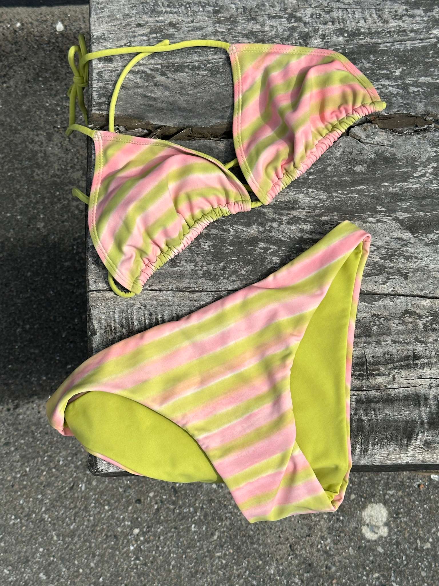 Blurred line panties - Mille I Lime combo