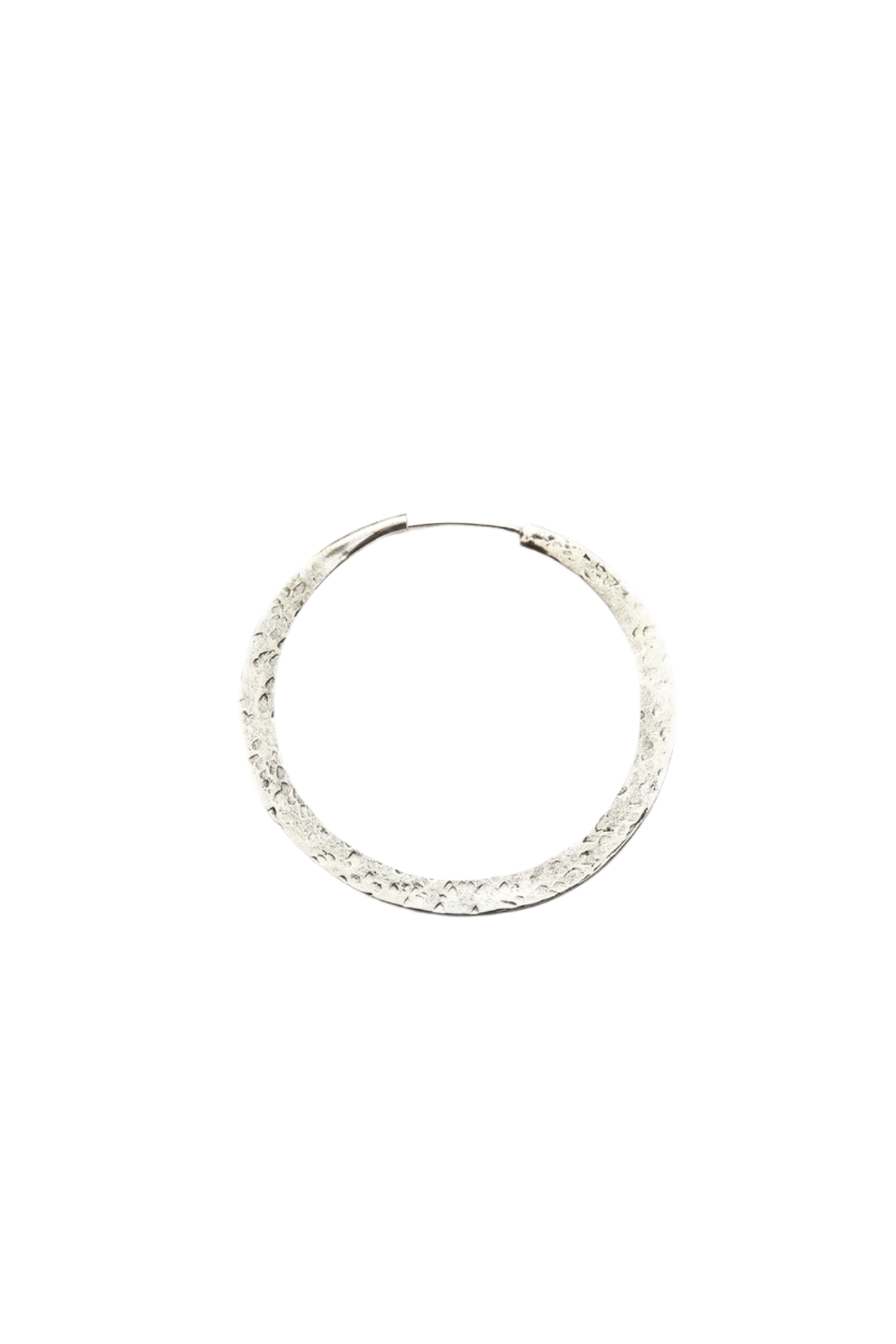 Nafsu - Silver hammered hoop M I Silver 7 - Rabens Saloner - DK