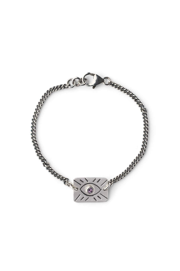 Eye Chain Bracelet - Nafsu I Silver 1 - Rabens Saloner - DK