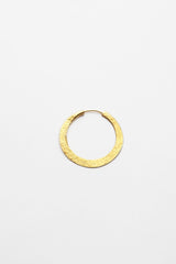 Nafsu - Hammered hoop S I Gold plated Gold plated O/S 3 - Rabens Saloner - DK