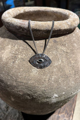 Necklace With Giant Eye Pendant - Nafsu I Silver 2 - Rabens Saloner - DK