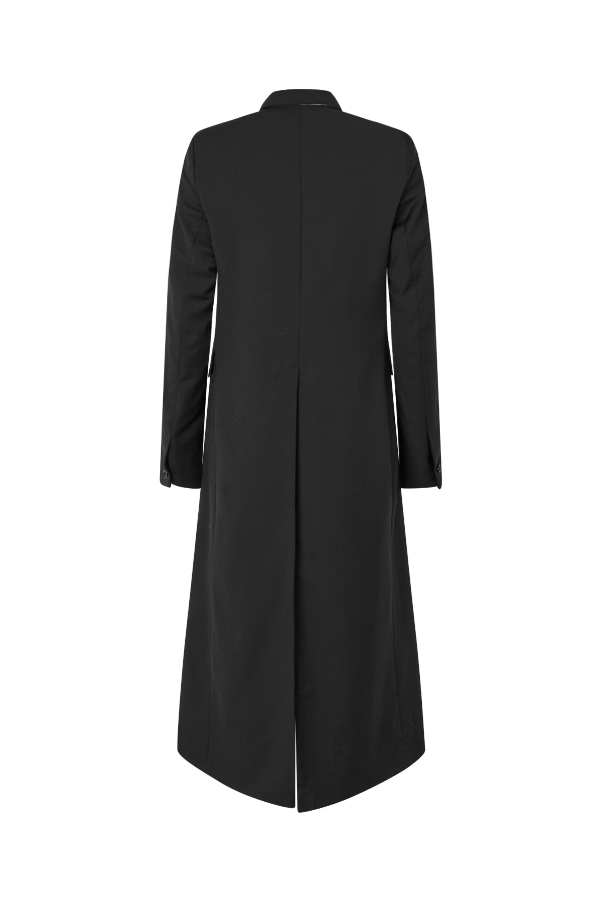 Talma - Smooth tailoring long jacket I Black 6 - Rabens Saloner - DK