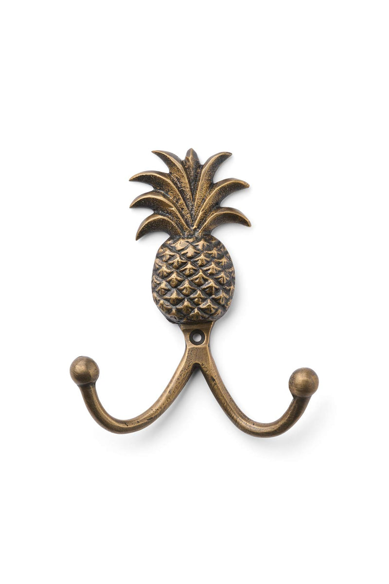 Pineapple w/ 2 hooks - Rabens Apartment I Matte Brass Matte Brass 1 - Rabens Saloner - DK