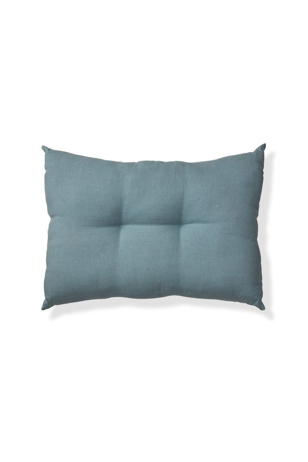 Cotton Pillow - Pillow 50x70 cm I Petrol Blue Petrol Blue 70x50cm  1 - Rabens Saloner - DK