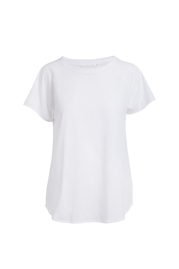 Adea - Paper jersey raglan tee I White White XS  1 - Rabens Saloner - DK