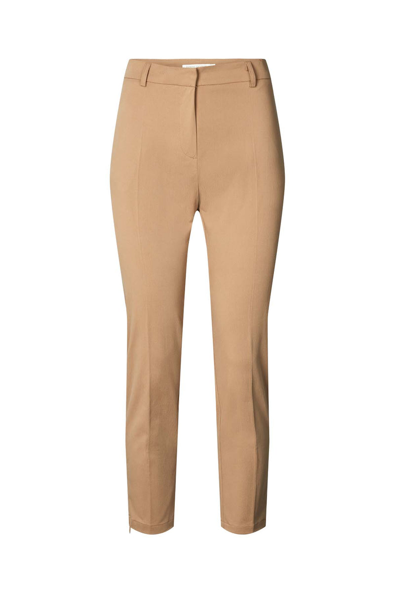 Nina - Canopy relaxed fit pant I Tobacco Tobacco XS  3 - Rabens Saloner - DK