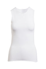 Shiva - Basic long top I White White XS  1 - Rabens Saloner - DK