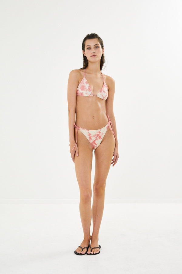 Leise - Nebula swim triangle bottom I Pale pink combo    2 - Rabens Saloner - DK