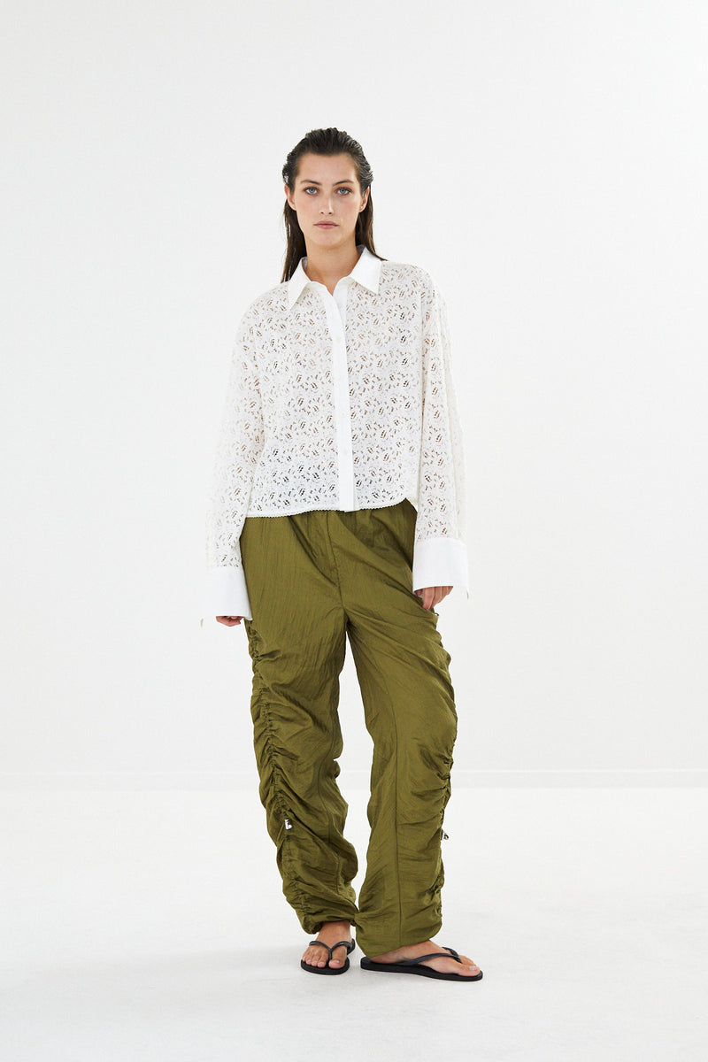 Pina - Parachute pant I Army    1 - Rabens Saloner - DK