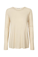 Jacka - Jersey long sleeve top I Chalk Chalk XS  3 - Rabens Saloner - DK