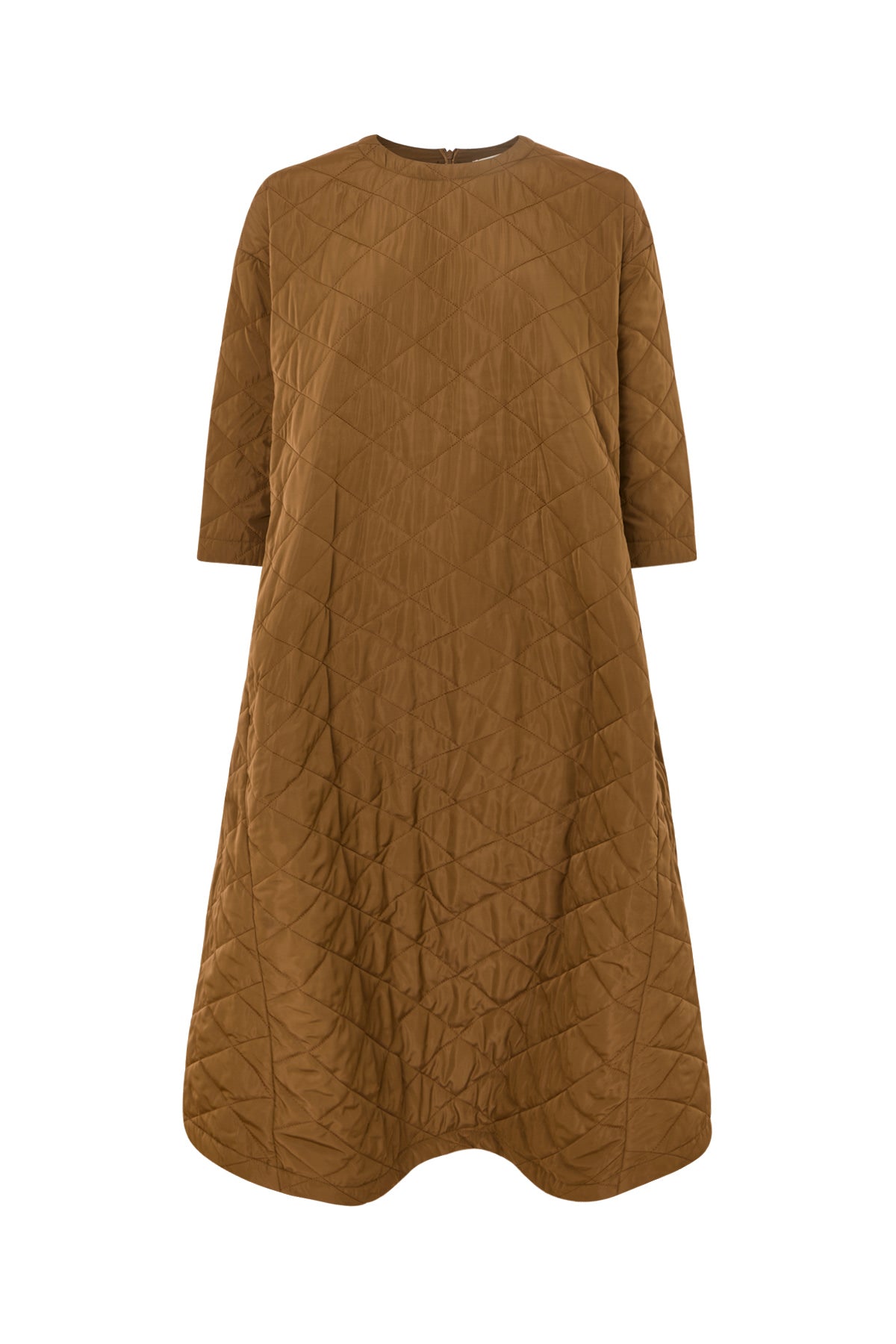 Pamala - Tech quilt dress I Chestnut Chestnut XS 3 - Rabens Saloner - DK