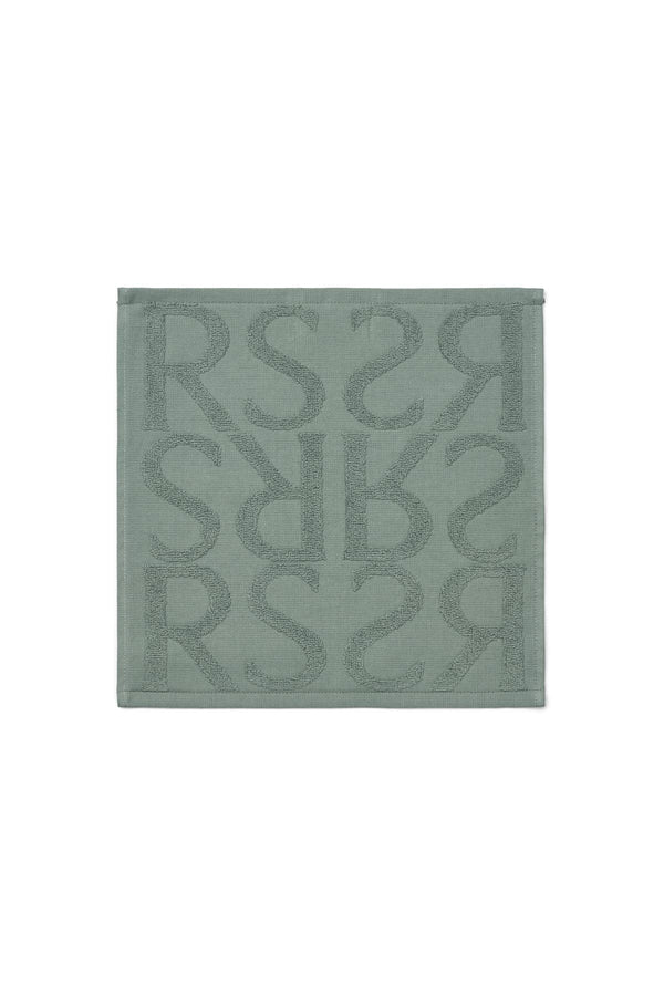Monogram wash cloth - Wash cloth 30x30 cm I Sage