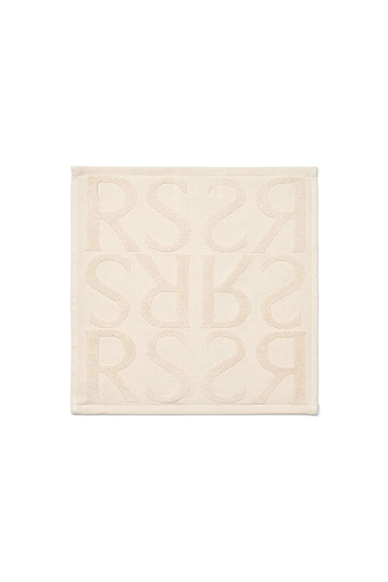 Monogram wash cloth - Wash cloth 30x30 cm I Ivory Ivory 30x30cm 3 - Rabens Saloner - DK